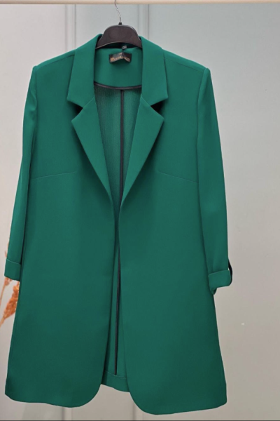 Blazer Ceket Zümrüt Yeşili