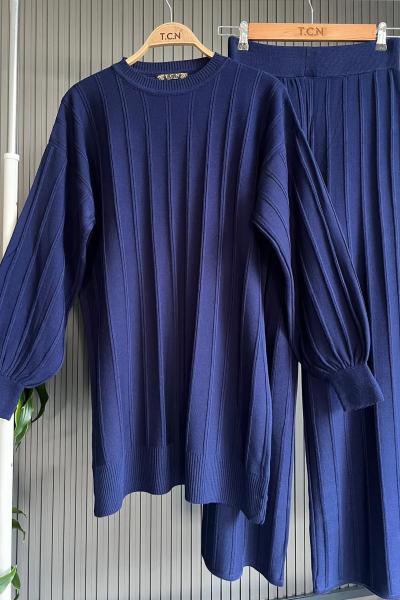 Ceylin Triko Takım Lacivert