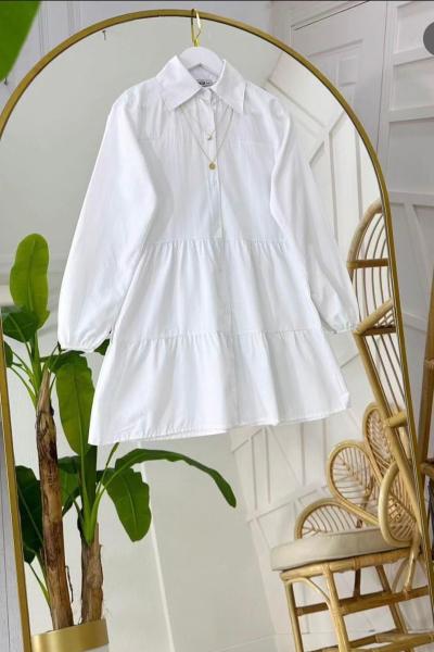 Eda  Fırfırlı Gomlek 