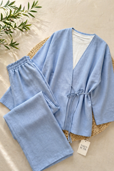 Limon İkili Takım Mavi