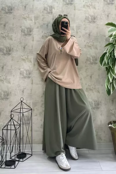 Oyşo Pantalon Haki