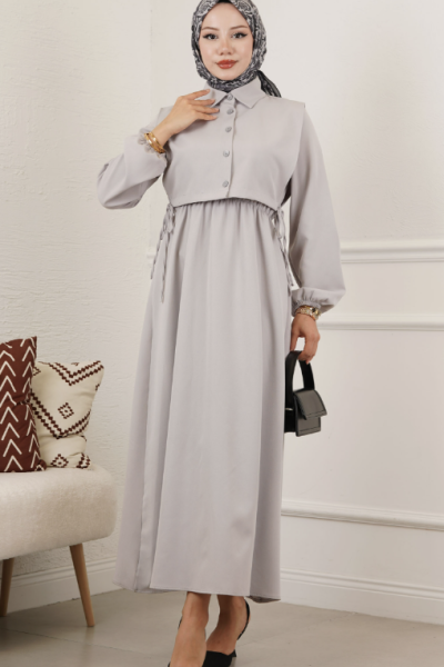 Pırıl İkili Takım Gri