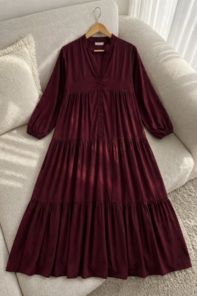 Rüya Elbise Bordo