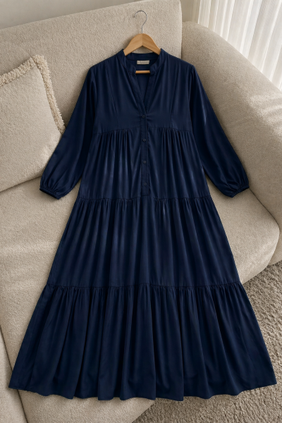 Rüya Elbise Lacivert